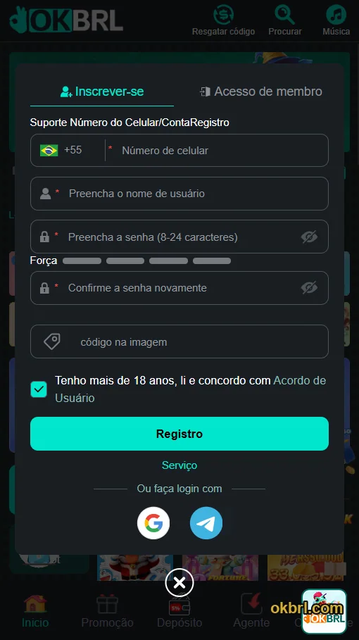 Jogador apostando em futebol com odds altas